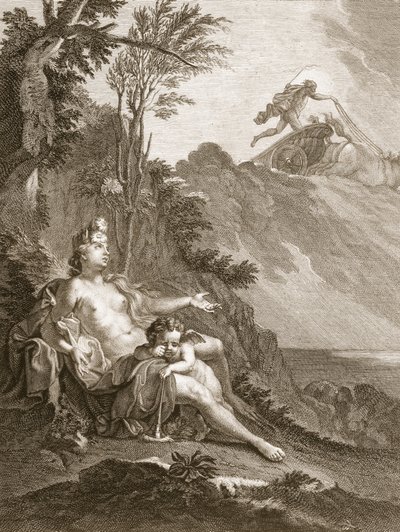 Clytia Turned into a Turnesole by Bernard Picart